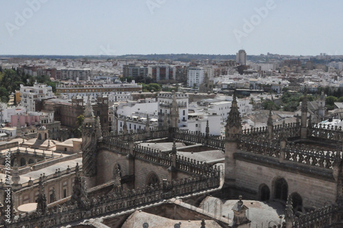 Aerial view of Sevilla