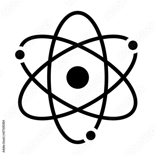 Particle, element, nucleus, atomic unit, fundamental particle icon and easy to edit. photo