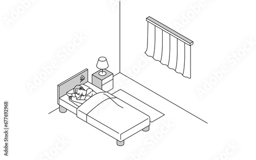 Noise problems in rental properties: People who cannot sleep at night due to ambient noise