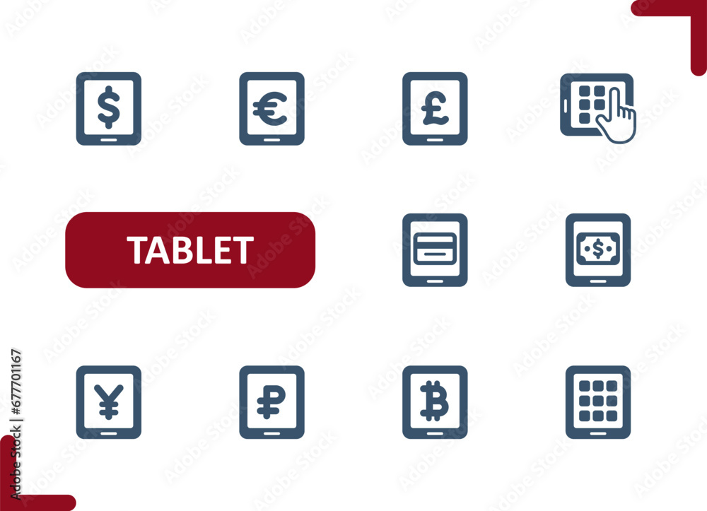 Tablet Icons. Touch, Touchscreen, Apps, Hand, Online Shopping, E-commerce Icon Tablet Icons. Touch, Touchscreen, Apps, Hand, Online Shopping, E-commerce Icon