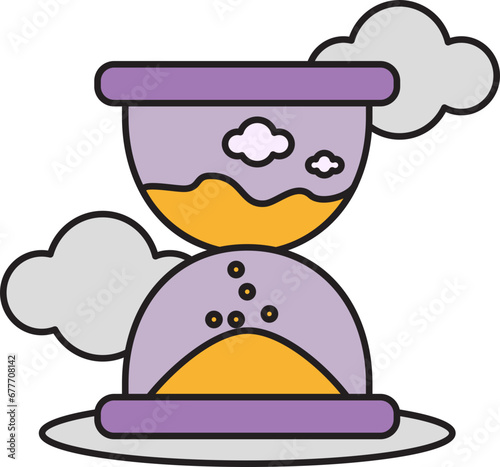 sand clock icon
