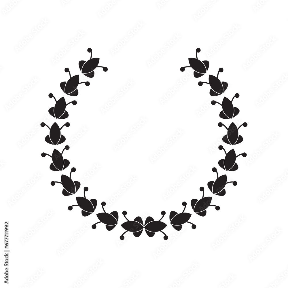 black wreath frame black wreath frame