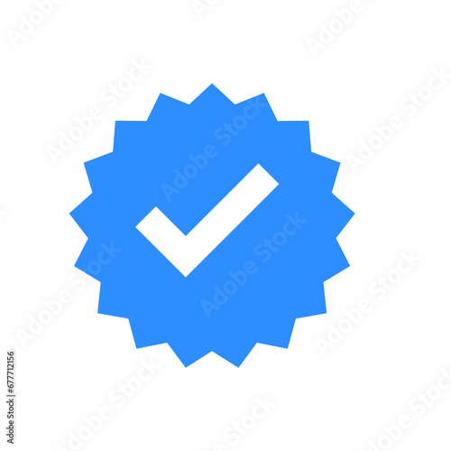 blue checkmark validation social media