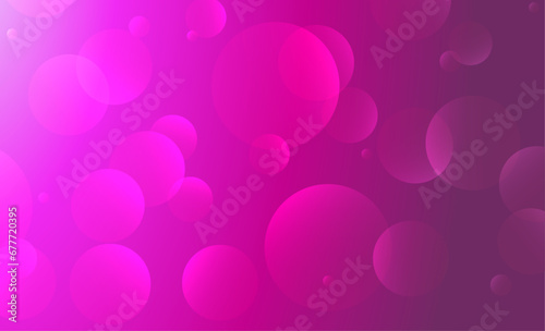 Abstract background with bokeh, pink background