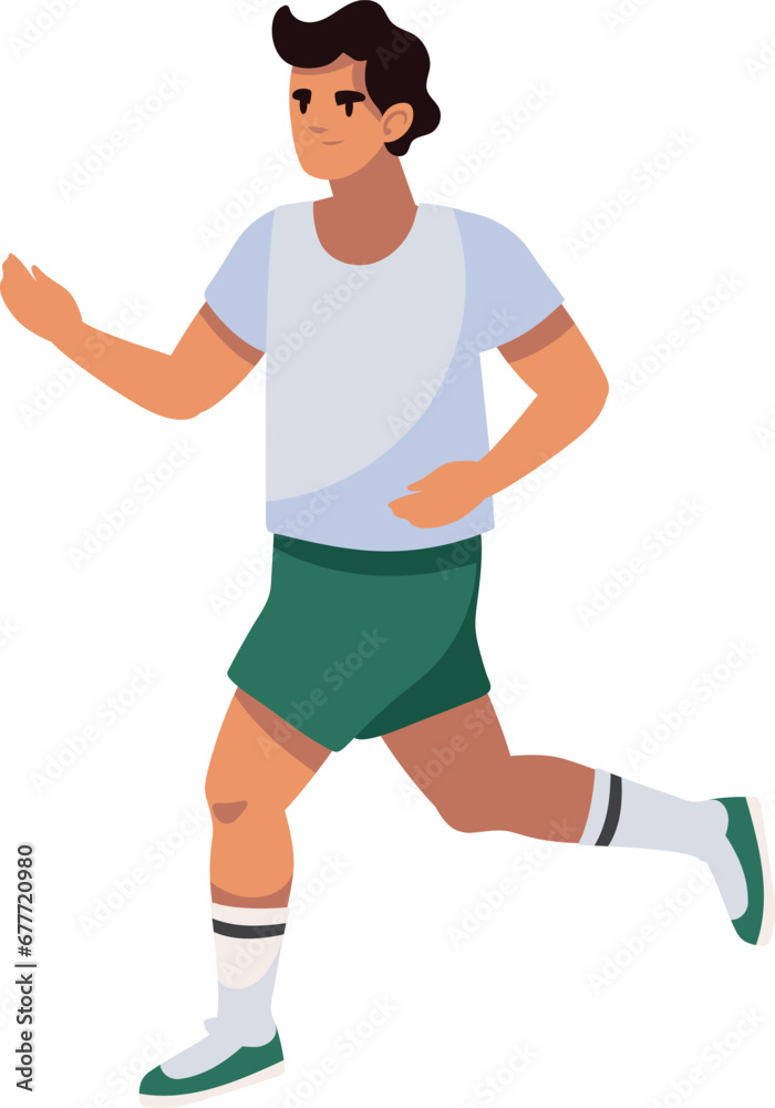 fitness man running