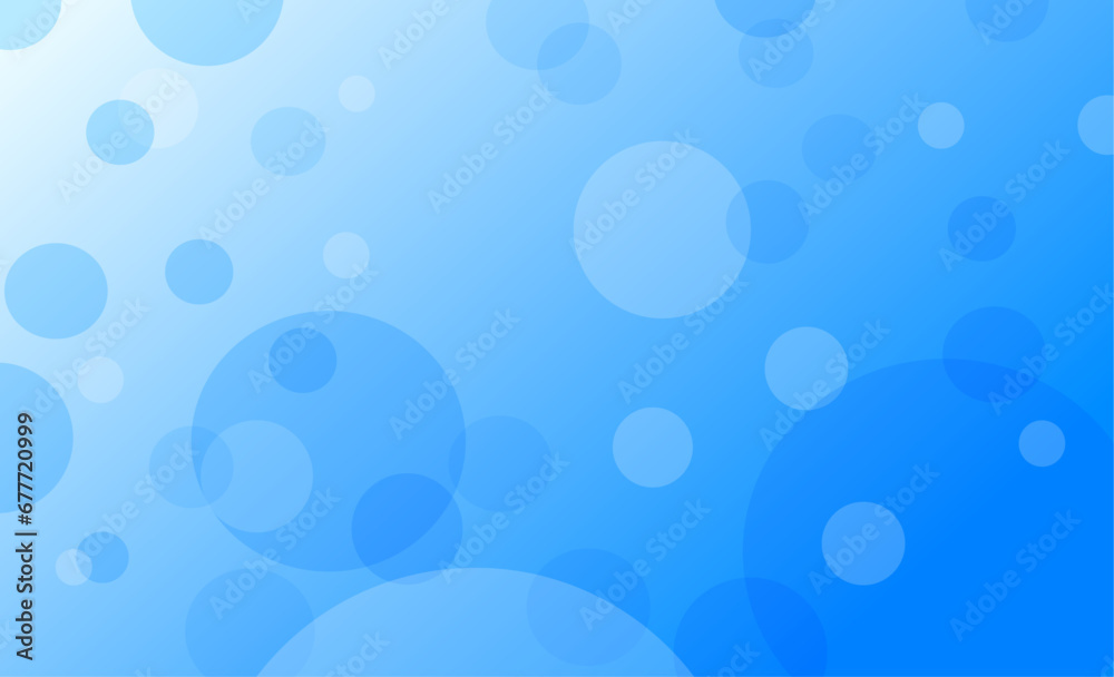 abstract background with bubbles, Blue banner abstract background with bubbles, Blue banner