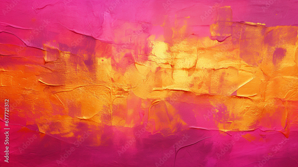 coral pink amber burnt orange gold yellow abstract paint texture background