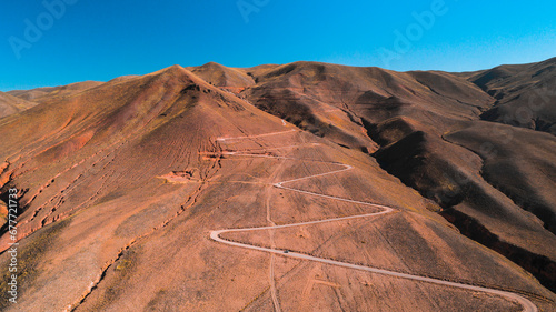 Cuesta camino a Iruya, Salta, Argentina