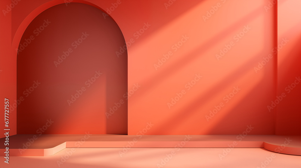 Fototapeta premium 3d abstract background for product presentation
