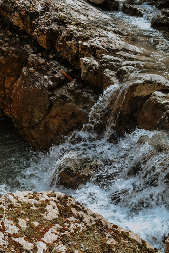 river in the mountains