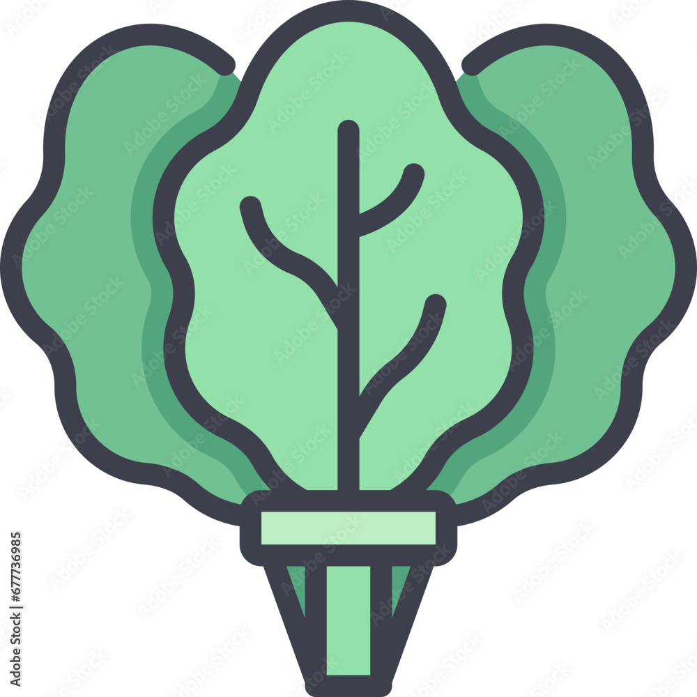 Obraz premium Spinach Icon
