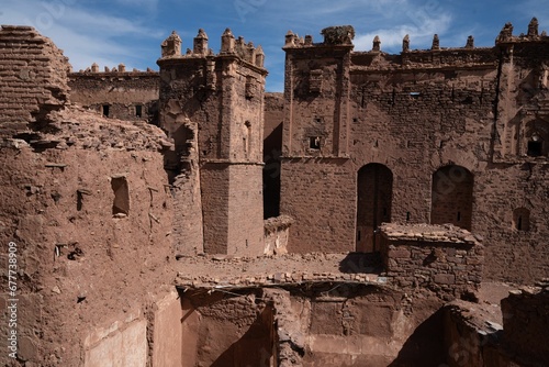 Beautiful view of Kasbah fortress