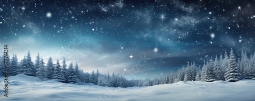 Snowy Winter Space Space For Text. Сoncept Holiday Decorations, Cozy Winter Fashion, Winter Wonderland Vibes, Festive Indoor Scenes © Ян Заболотний