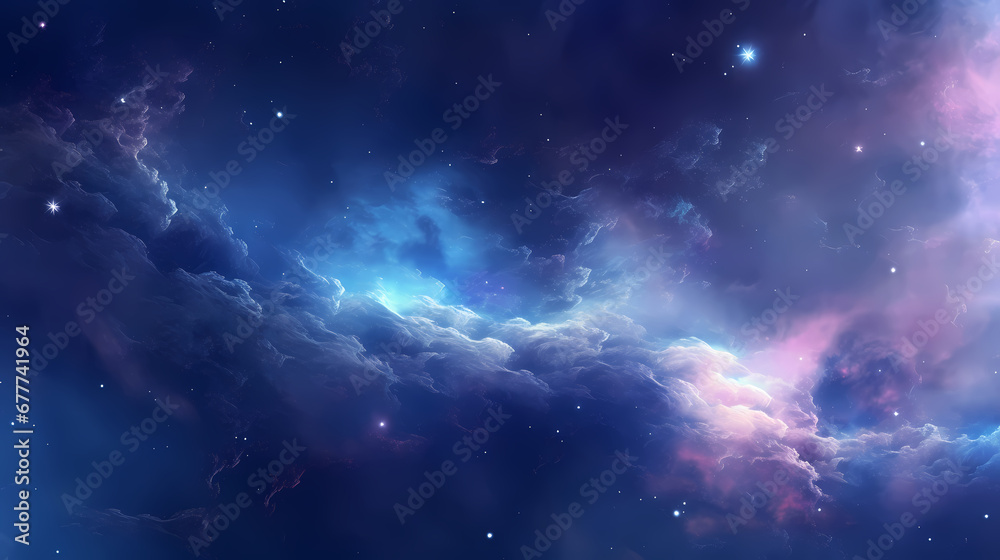 Universe sky abstract background poster web page PPT background, digital technology background