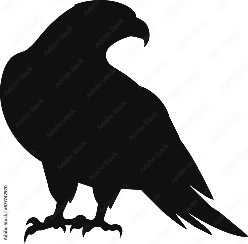 Eagle silhouette logo symbol design illustration. Clean logo mark design. Illustration for personal or commercial business branding. Eagle silhouette logo symbol design illustration. Clean logo mark design. Illustration for personal or commercial business branding.