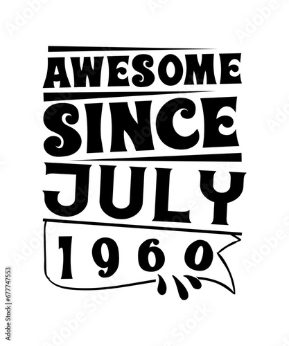 awesome since july 1960 svg