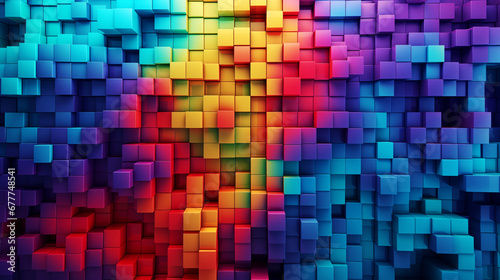 Abstract 3d Background. Generated with Midjourney AI V5.2