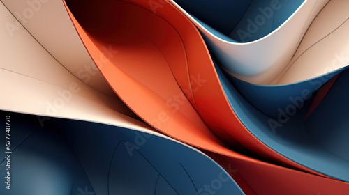 Abstract 3d Background. Generated with Midjourney AI V5.2