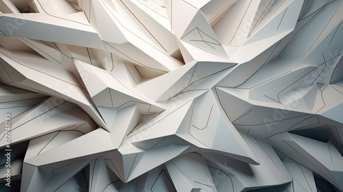 Fototapeta Naklejka Na Ścianę i Meble -  Abstract 3d Background. Generated with Midjourney AI V5.2