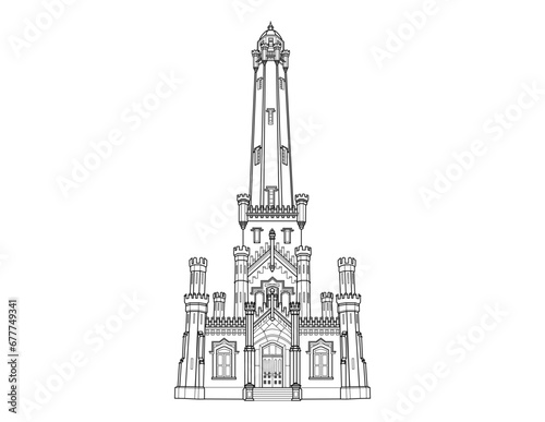 Chicago Water Tower • William W. Boyington • Chicago, Illinois