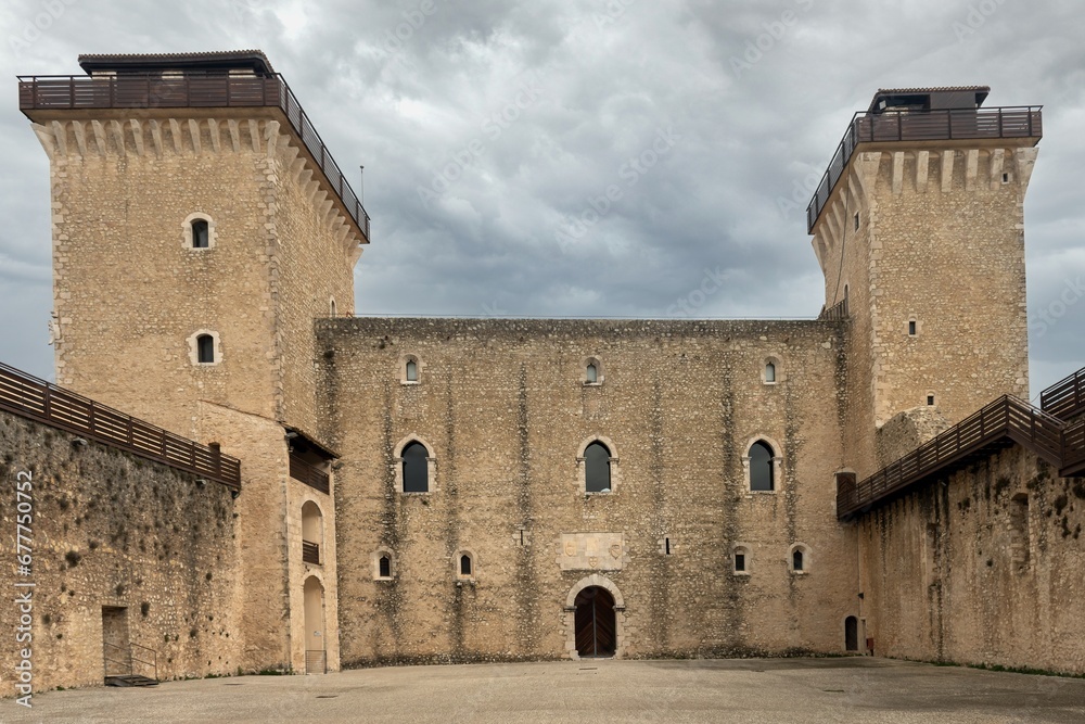 La Rocca Albornoziana - Spoleto - Perugia - Umbria - Italia