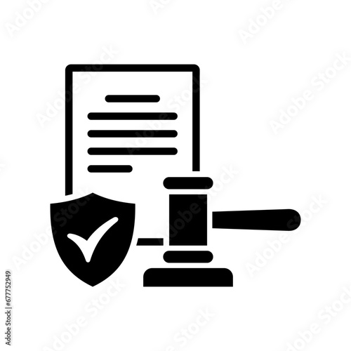 Code of conduct icon. Vector icon isolated on white background.