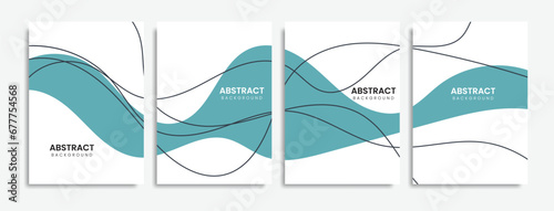 Vector abstract background design. modern abstract cover set, minimal background for cover, flyer, brochure and poster. modern abstract story and social media post design.