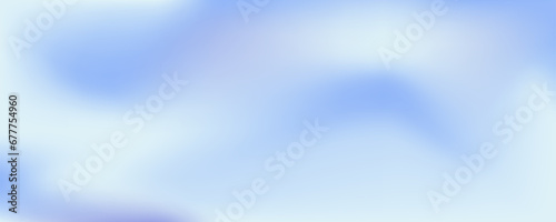Fluid winter coold blue gradient background. vector horizontal simple mesh.