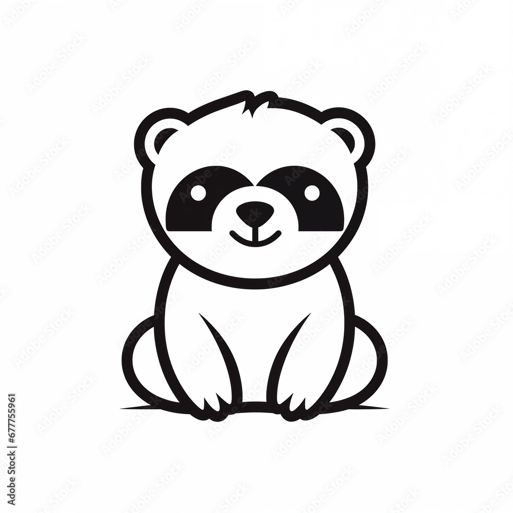 Obraz premium illustration of sloth