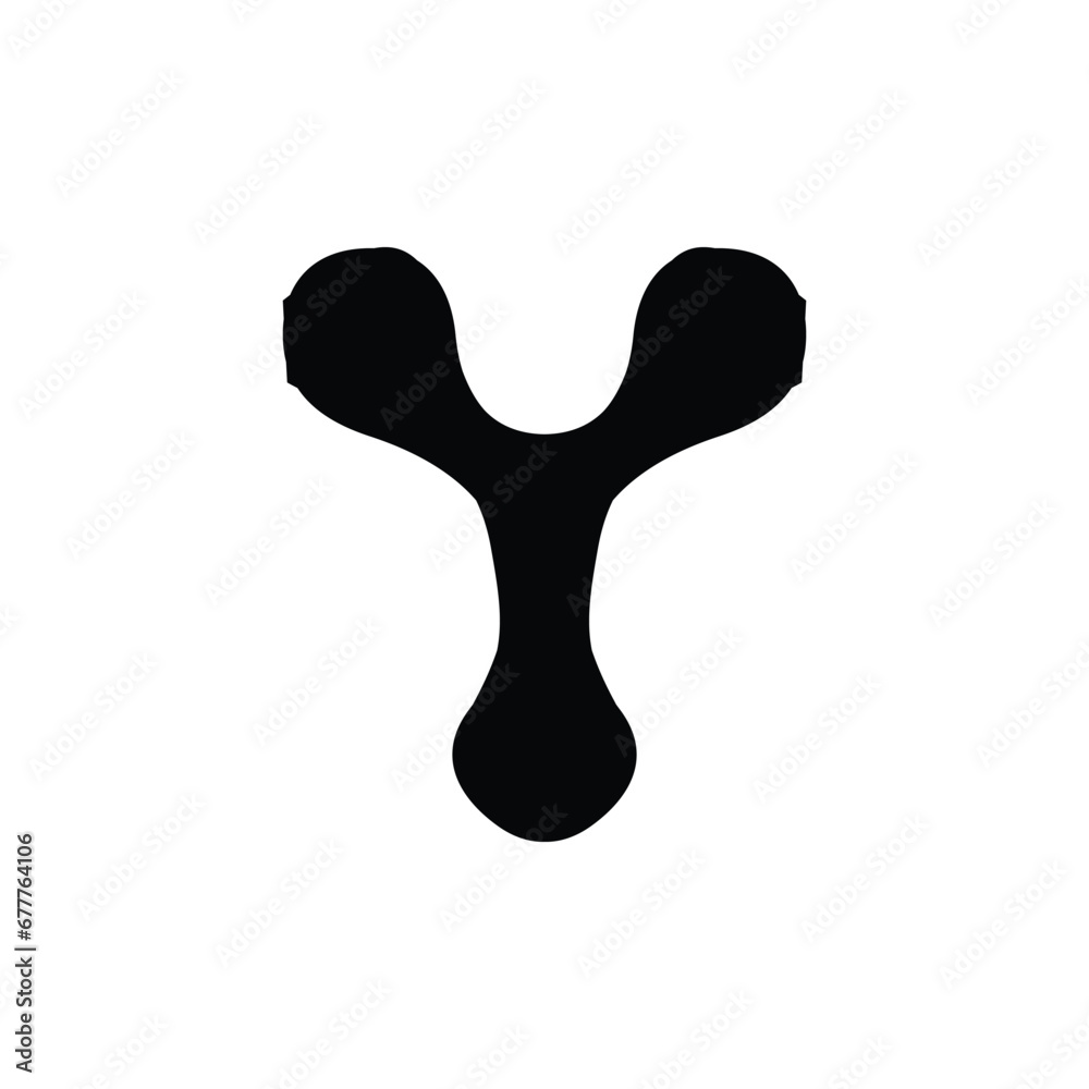 Y icon. Simple style Y company poster background symbol. Y brand logo design element. Y t-shirt printing. Vector for sticker. Y icon. Simple style Y company poster background symbol. Y brand logo design element. Y t-shirt printing. Vector for sticker.