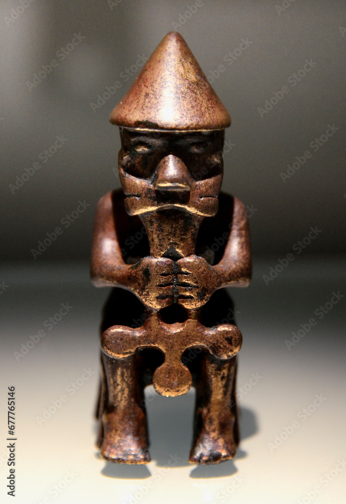 Reykjavik, Iceland, Europe figure of Thor (in Old Norse Þórr) one