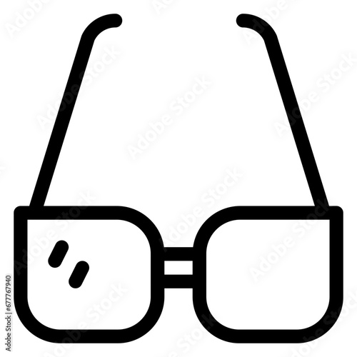 glasses vector design icon.svg