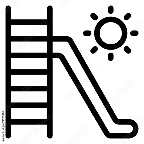 slide vector design icon.svg