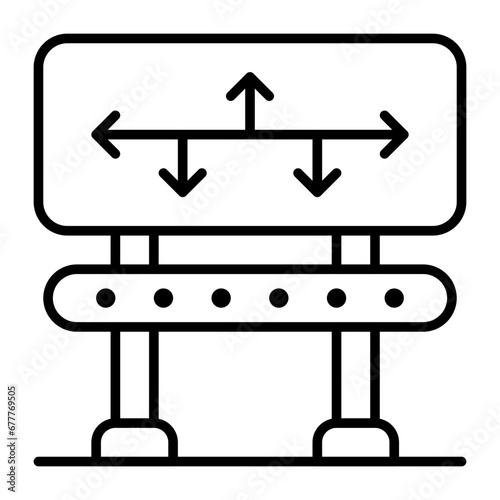 ways vector design icon .svg