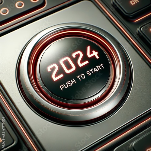 push to start button for 2024 beginning photo