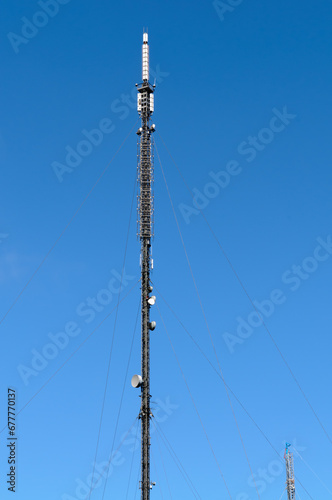 television, antenna, mast, transmitter, transmission, broadcast, broadcasting, station,  © Stephen