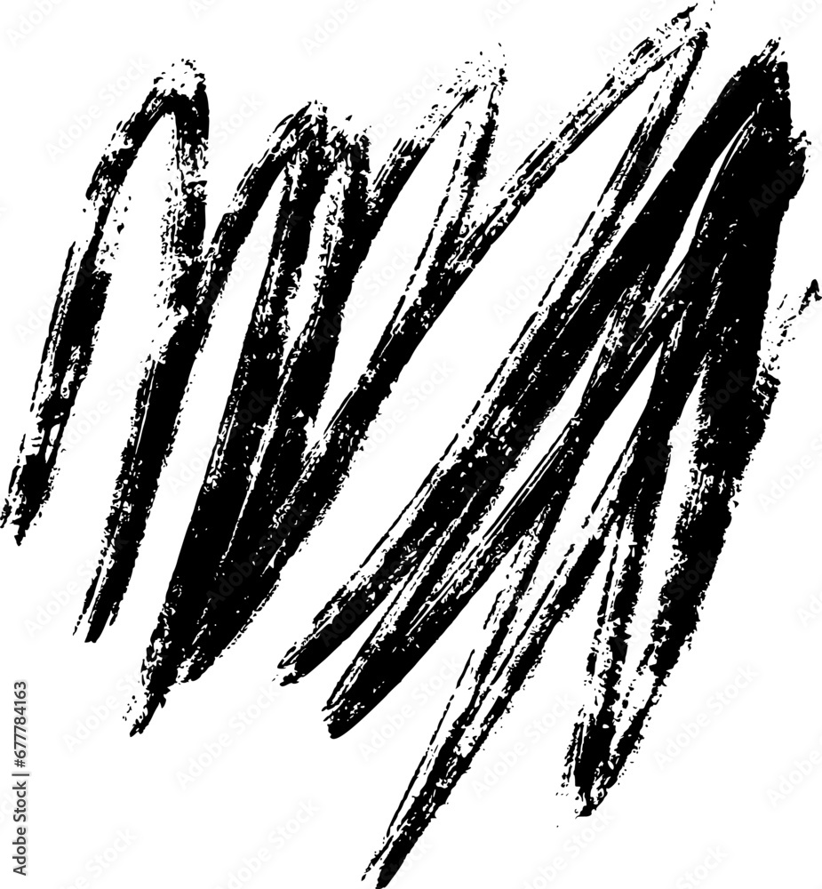 Scribble paintbrush stroke. Abstract artistic shape and spot drawn by hand. Textural grunge brushstroke. Scribble paintbrush stroke. Abstract artistic shape and spot drawn by hand. Textural grunge brushstroke.