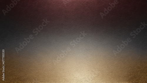 An elegant Burgundy Gold Silver glowing grainy gradient background with a charcoal noise texture, suitable for a poster, header, or banner design.