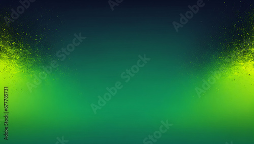 A modern Indigo Yellow Green glowing grainy gradient background with a charcoal noise texture, ideal for a poster, header, or banner design.