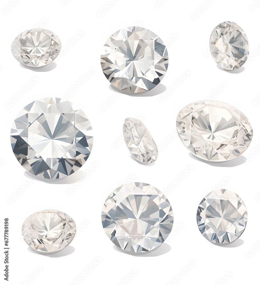 a set of diamonds on a white background
a set of diamonds on a white background