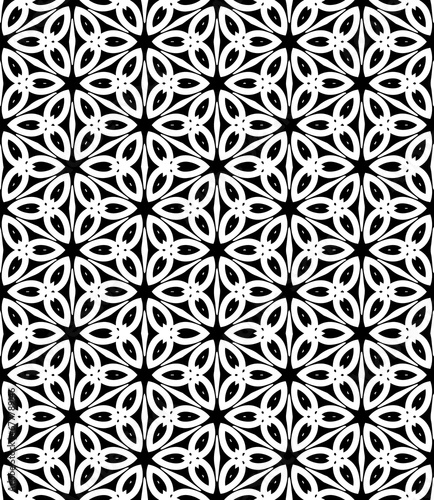 Black seamless abstract pattern. Overlay for background and backdrop. Ornamental design. PNG graphic illustration with transparent background.