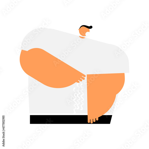 The patient with cerebrovascular accident, hemiparesis, weakness.