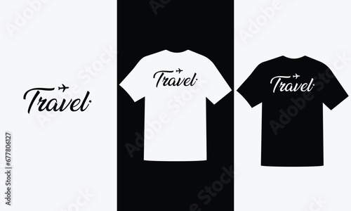 Modern and stylish T- shirt Design template