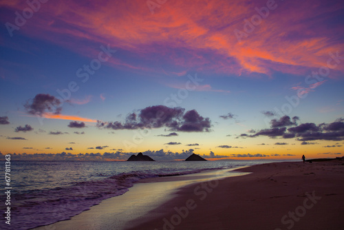 sunrise in hawaii