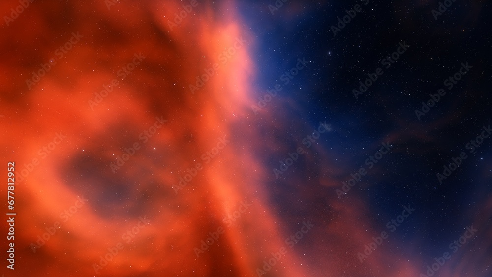 Universe filled with stars, nebula and galaxy Universe filled with stars, nebula and galaxy