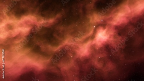 Universe filled with stars  nebula and galaxy