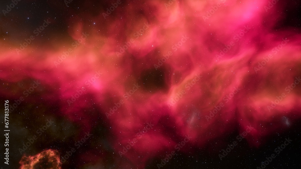 Space nebula, for use with projects on science, research, and education. Illustration
Space nebula, for use with projects on science, research, and education. Illustration