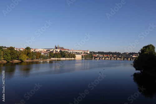 View of the Vltava in Prague © Stefano