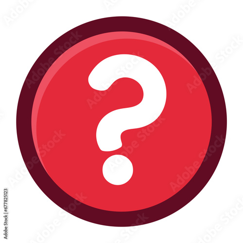 bubble with interrogation talk