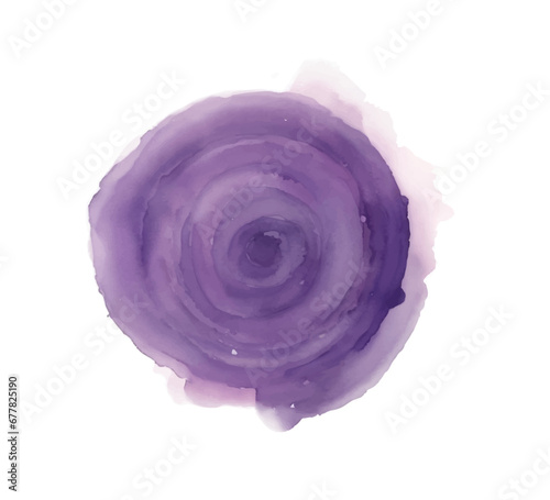 Abstract purple watercolor background. Watercolor splash